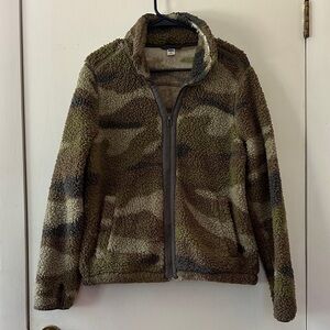 Camouflage Sherpa Jacket